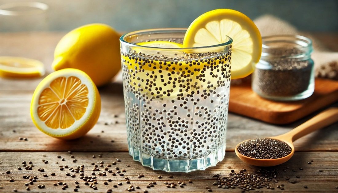 Çia Toxumu və Limonlu su ( Arıqlamaq Üçün )